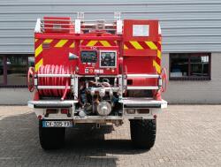 Mercedes-Benz Unimog U 5000 4x4 - (type 437.4) 4000 ltr -Lier, Winch -Feuerwehr Doppelkabine,Uberrollkafig - Rosenbauer - Expeditievoertuig, Camper TT 4836