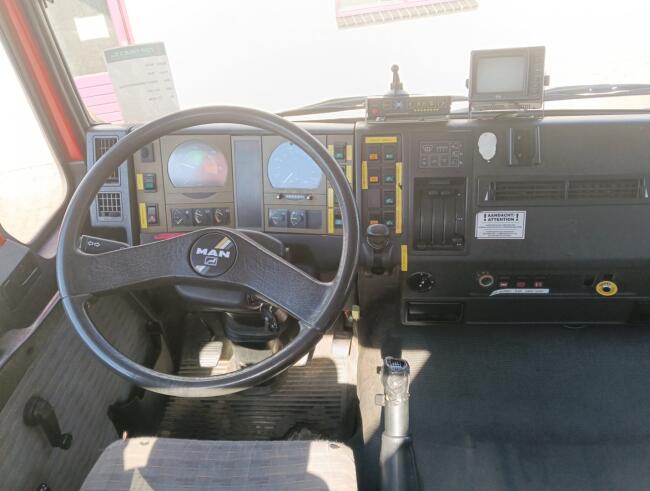 MAN 33.372 6x6 - 14TM Kraan, Crane, Kran - Haakarm, Hooklift, Abrolkipper - Big Axle - BB TT 4838