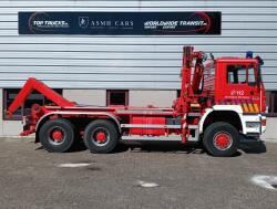MAN 33.372 6x6 - 14TM Kraan, Crane, Kran - Haakarm, Hooklift, Abrolkipper - Big Axle - BB TT 4838-A