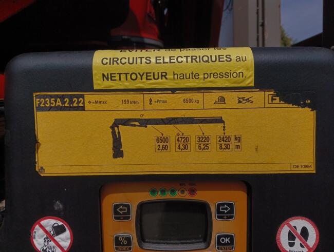 MAN TGS 35.360 8x2 - Fassi 23TM Kraan, Machine transporter, Oprijwagen, afsleepwagen 6.2T. lier TT 4842-A