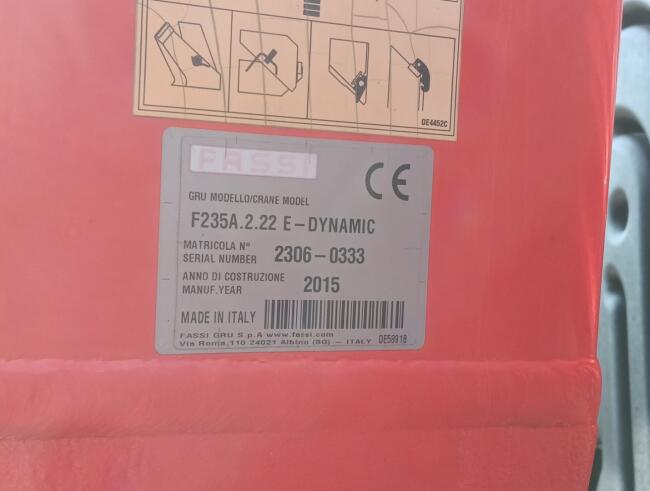 MAN TGS 35.360 8x2 - Fassi 23TM Kraan, Machine transporter, Oprijwagen, afsleepwagen 6.2T. lier TT 4842-B