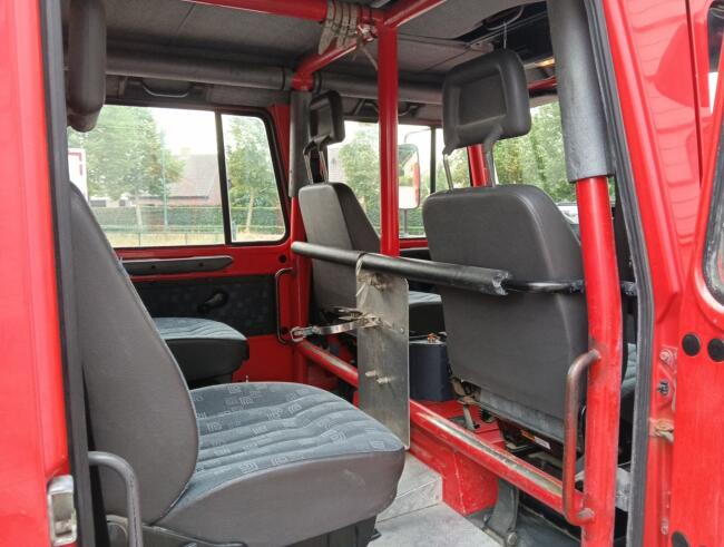 Unimog U 5000 Mercedes Benz -4x4 - (type 437.4) 4000 ltr -Lier, Winch -Feuerwehr Doppelkabine,Uberrollkafig - Camiva TT 4853