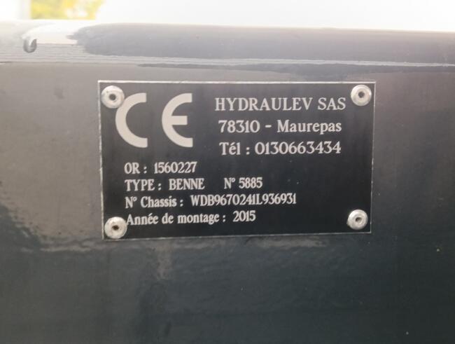 Mercedes-Benz Atego 1023 Kipper, 2 compartimenten, Airco TT 4869