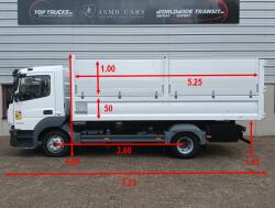 Mercedes-Benz Atego 1023 Kipper, 2 compartimenten, Airco, Low km! TT 4869