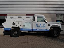 Land Rover Defender 130 4x4 -2.4 TD -Pickup, vacuüm, hogedruk pomp, Riool, zuigwagen TT 4880