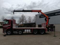 DAF CF 510 FAD 8x4 - Palfinger 16TM Kraan, Nieuwe motor!! -Retarder -Hubreduction -Airco TT 4881