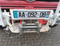 Unimog U 5000 Mercedes Benz -4x4 - (type 437.4) 4000 ltr -Lier, Winch -Feuerwehr Doppelkabine,Uberrollkafig - Cimaex TT 4887