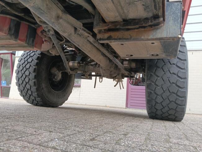 Unimog U 5000 Mercedes Benz -4x4 - (type 437.4) 4000 ltr -Lier, Winch -Feuerwehr Doppelkabine,Uberrollkafig - Cimaex TT 4887