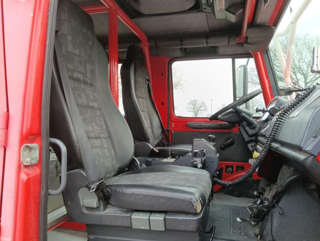 Unimog U 5000 Mercedes Benz -4x4 - (type 437.4) 4000 ltr -Lier, Winch -Feuerwehr Doppelkabine,Uberrollkafig - Cimaex TT 4887
