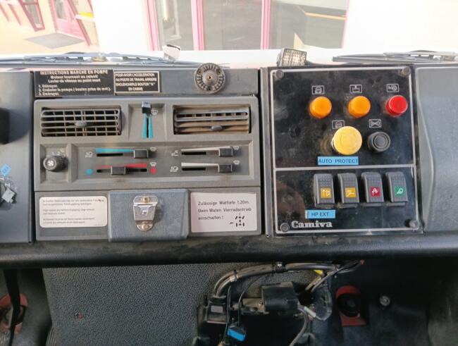 Mercedes-Benz Unimog U 5000 4x4 - (type 437.4) 4000 ltr -Lier, Winch -Feuerwehr Doppelkabine,Uberrollkafig - Camiva - Expeditievoertuig, Camper TT 4888