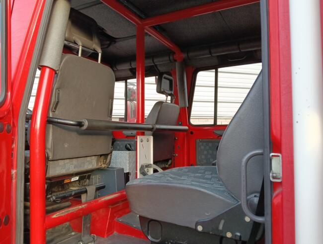 Mercedes-Benz Unimog U 5000 4x4 - (type 437.4) 4000 ltr -Lier, Winch -Feuerwehr Doppelkabine,Uberrollkafig - Camiva - Expeditievoertuig, Camper TT 4888