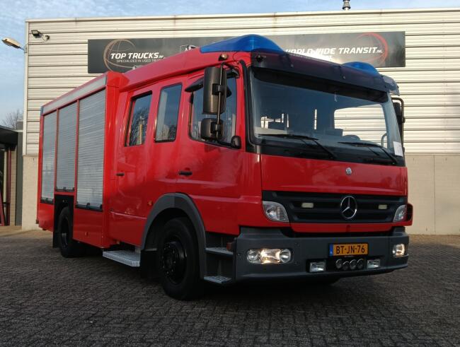 Mercedes-Benz ATEGO 1426 F 2.000 ltr watertank, 100ltr Schuim -Ziegler -Compleet met straalpijp, monitor -Tankautospuit TT 4901