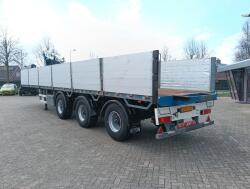 Pacton T3 003 Kennis 14TM Kraan -3 assige steentrailer, Boomtrailer -2 assen gestuurd, Steunpoten TT 4906