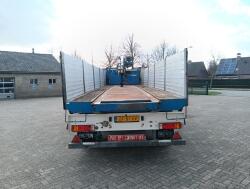 Pacton T3 003 Kennis 14TM Kraan -3 assige steentrailer, Boomtrailer -2 assen gestuurd, Steunpoten TT 4906