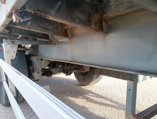 Pacton T3 003 Kennis 14TM Kraan -3 assige steentrailer, Boomtrailer -2 assen gestuurd, Steunpoten TT 4906