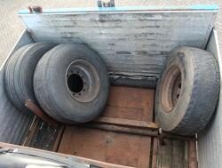 Pacton T3 003 Kennis 14TM Kraan -3 assige steentrailer, Boomtrailer -2 assen gestuurd, Steunpoten TT 4906