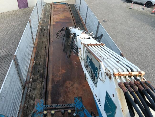 Pacton T3 003 Kennis 14TM Kraan -3 assige steentrailer, Boomtrailer -2 assen gestuurd, Steunpoten TT 4906