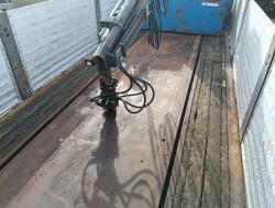 Pacton T3 003 Kennis 14TM Kraan -3 assige steentrailer, Boomtrailer -2 assen gestuurd, Steunpoten TT 4906