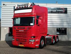 Scania R 730 6x2 -Boogie -V8 -Alcoa Velgen -Retarder -Euro 6 -Liftas -Schuifschotel TT 4908