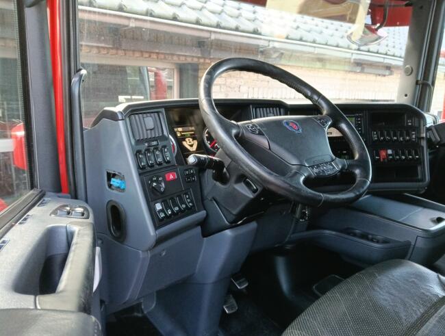 Scania R 730 6x2 -Boogie -V8 -Alcoa Velgen -Retarder -Euro 6 -Liftas -Schuifschotel TT 4908