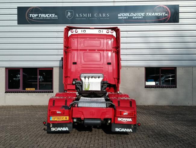 Scania R 730 6x2 -Boogie -V8 -Alcoa Velgen -Retarder -Euro 6 -Liftas -Schuifschotel TT 4908