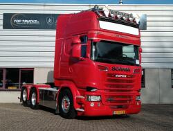 Scania R 730 6x2 -Boogie -V8 -Alcoa Velgen -Retarder -Euro 6 -Liftas -Schuifschotel TT 4908