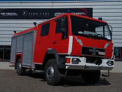 MAN 10.163 4x4 - Telmarem -Brandweer, Feuerwehr, Fire brigade- Crew Cab, Dubbele cabine - Expeditie, Camper TT 4909