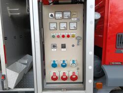 DAF 55.230 TI HIAB 8.7 TM Kraan, Crane, Kran -Brandweerwagen, Firetruck, Feuerwehr -Aggregaat, Generator TT 4922