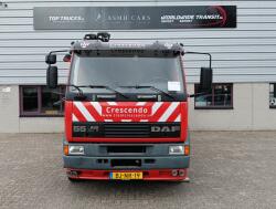 DAF 55.230 TI HIAB 8.7 TM Kraan, Crane, Kran -Brandweerwagen, Firetruck, Feuerwehr -Aggregaat, Generator TT 4922