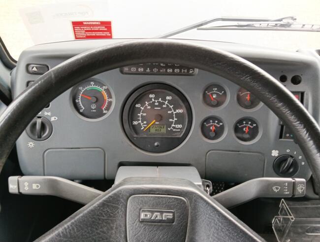 DAF 55.230 TI HIAB 8.7 TM Kraan, Crane, Kran -Brandweerwagen, Firetruck, Feuerwehr -Aggregaat, Generator TT 4922