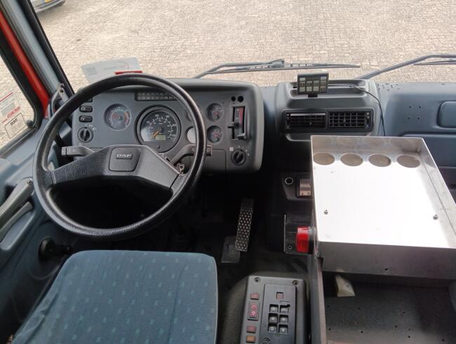 DAF 55.230 TI HIAB 8.7 TM Kraan, Crane, Kran -Brandweerwagen, Firetruck, Feuerwehr -Aggregaat, Generator TT 4922