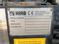 DAF 55.230 TI HIAB 8.7 TM Kraan, Crane, Kran -Brandweerwagen, Firetruck, Feuerwehr -Aggregaat, Generator TT 4922-A