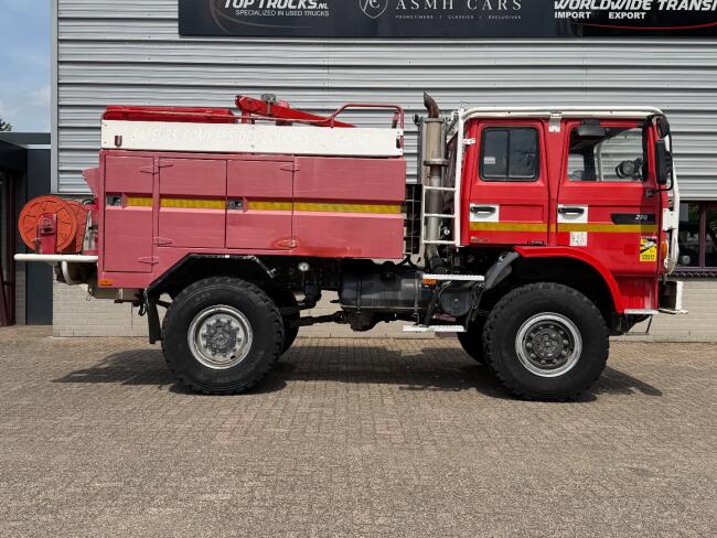 Renault M 210 Midliner 4x4 - Brandweer, Feuerwehr, Fire brigade -3.500 ltr watertank - Expeditie, Camper, Telma Brake TT 4947