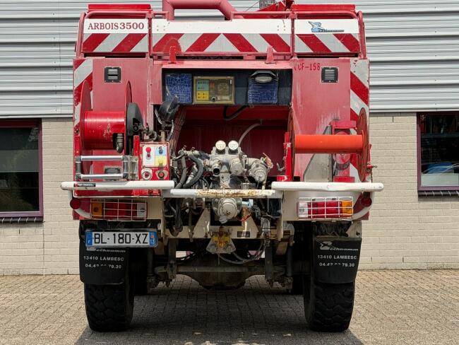 Renault M 210 Midliner 4x4 - Brandweer, Feuerwehr, Fire brigade -3.500 ltr watertank - Expeditie, Camper, Telma Brake TT 4947