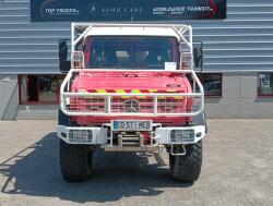 Mercedes-Benz Unimog U 5000 4x4 - (type 437.4) 4000 ltr -Lier, Winch -Feuerwehr Doppelkabine,Uberrollkafig - Camiva - Expeditievoertuig, Camper TT 4949