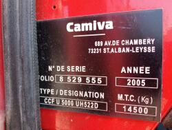 Mercedes-Benz Unimog U 5000 4x4 - (type 437.4) 4000 ltr -Lier, Winch -Feuerwehr Doppelkabine,Uberrollkafig - Camiva - Expeditievoertuig, Camper TT 4949