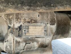 Unimog U 5000 4x4 - Mercedes-Benz (type 437.4) 4.000 ltr - Hydraulische Lier 6.t., Winch -Feuerwehr Doppelkabine,Uberrollkafig TT 4953