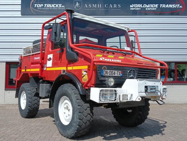 Mercedes-Benz Unimog U 1200 4x4 -1.150 ltr watertank -Lier, Winde, Winch TT 4954