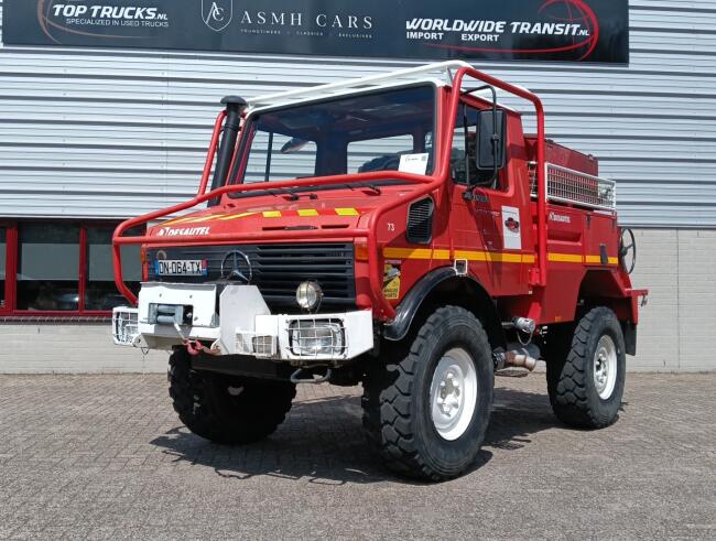 Mercedes-Benz Unimog U 1200 4x4 -1.150 ltr watertank -Lier, Winde, Winch TT 4954