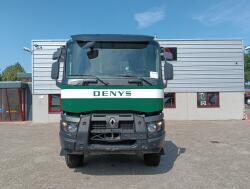 Renault K 460 6x6 -HIAB 18TM Kraan, Crane, Kran, Grue -Bladgeveerd, Grote assen TT 4963