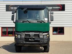 Renault K 460 6x6 -HIAB 18TM Kraan, Crane, Kran, Grue -Bladgeveerd, Grote assen TT 4963