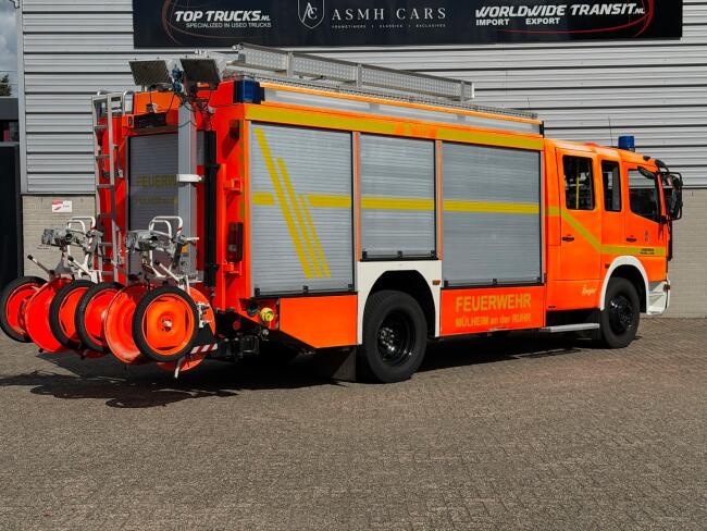 Mercedes-Benz Atego 1528 F 1600 L - Ziegler Pomp - Atego - Lier - Feuerwehr, Brandweer, Fire truck - Crewcab TT 4979