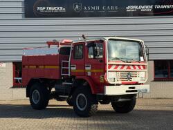 Renault M 210 Midliner 4x4 4x4 - 3.500 ltr watertank -Telma Brake - Rolbeugel -Brandweer -Feuerwehr -Fire brigade - Expeditie - Camper TT 5006