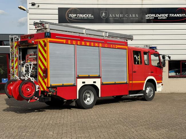 Mercedes-Benz ATEGO 1628 2400 ltr water - 200 ltr schuim - 4x2 - Super Crew - Ziegler pomp - Lier - Euro 3 - Brandweer, Feuerwehr, Fire truck TT 5010