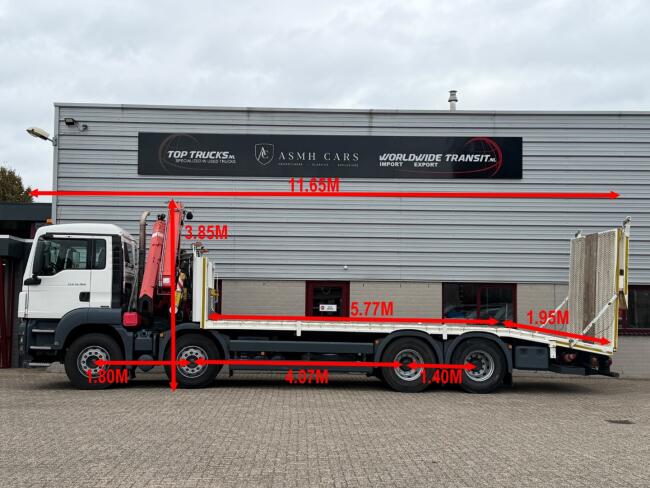 MAN TGS 35.360 8x2 - Fassi F165.2.22 - 360 PK - Euro 5 - Lier - Sper - Motorrem TT 5013
